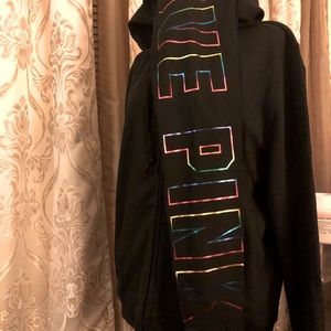 2PC Victoria secret pink rainbow foil set🌈🌈🌈🌈